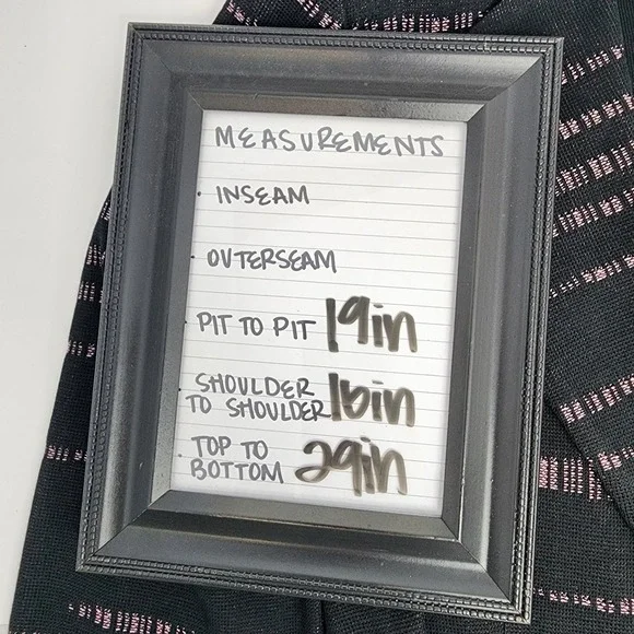 Ming Wang Sweater Jacket Women's Medium Cardigan Office Shoulder Pads Pink Black - Picture 3 of 7